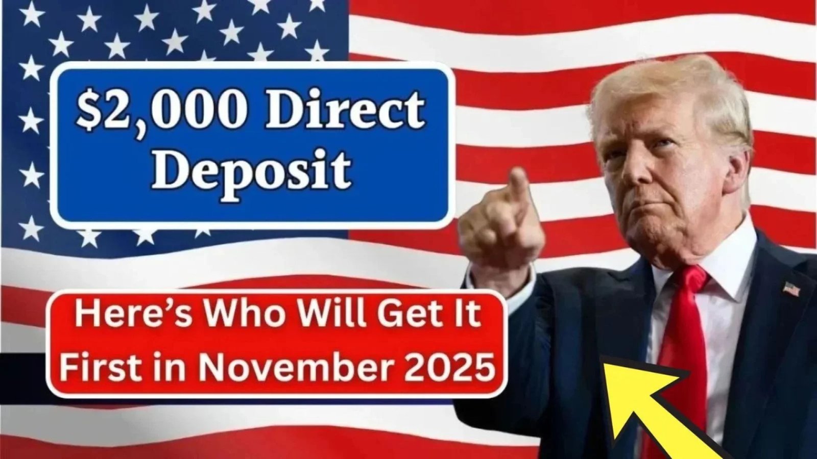 IRS Confirms $2,000 Direct Deposit Payments for November 2025 – Eligibility, Dates & Application Process